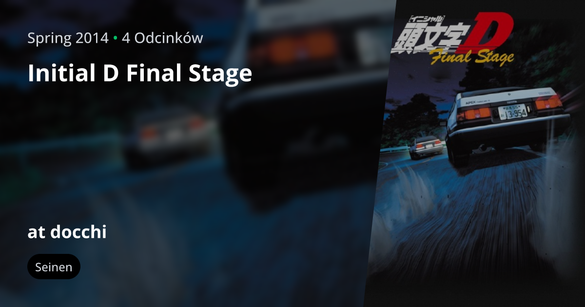 initial d fifth stage legendado
