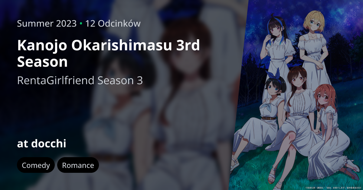 Kanojo, Okarishimasu 3rd Season (Rent-a-Girlfriend Season 3