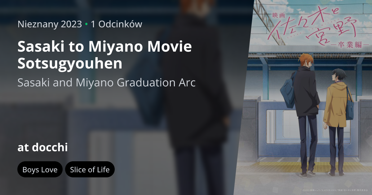 Sasaki to Miyano Movie: Sotsugyou-hen 